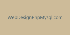 WebDesignPhpMysql.com