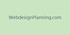 WebdesignPlanning.com