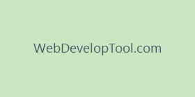 WebDevelopTool.com