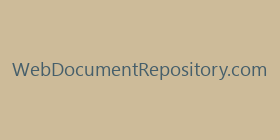 WebDocumentRepository.com