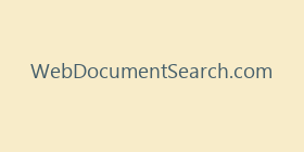 WebDocumentSearch.com