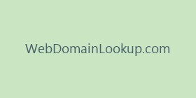 WebDomainLookup.com