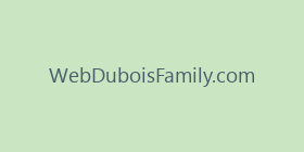 WebDuboisFamily.com