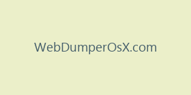WebDumperOsX.com