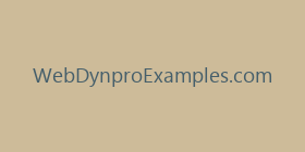 WebDynproExamples.com