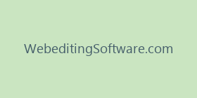WebeditingSoftware.com