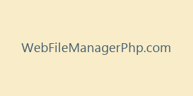 WebFileManagerPhp.com
