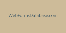 WebFormsDatabase.com