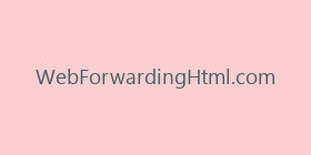WebForwardingHtml.com