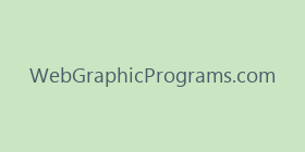 WebGraphicPrograms.com