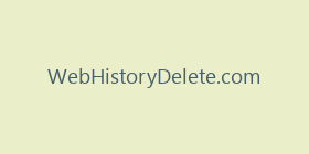 WebHistoryDelete.com