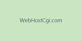 WebHostCgi.com