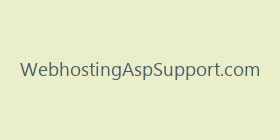 WebhostingAspSupport.com