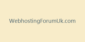 WebhostingForumUk.com