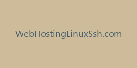 WebHostingLinuxSsh.com