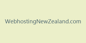 WebhostingNewZealand.com