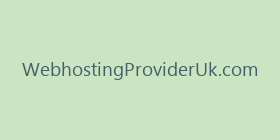 WebhostingProviderUk.com