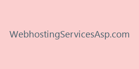 WebhostingServicesAsp.com