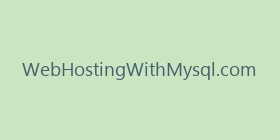 WebHostingWithMysql.com