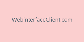 WebinterfaceClient.com