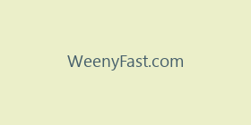 WeenyFast.com