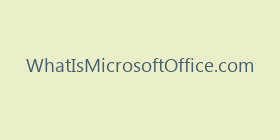 WhatIsMicrosoftOffice.com