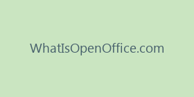 WhatIsOpenOffice.com