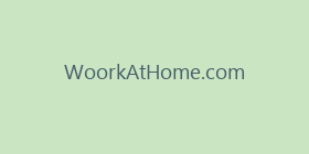 WoorkAtHome.com