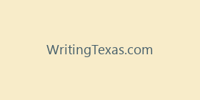 WritingTexas.com