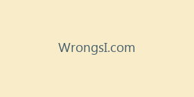 WrongsI.com