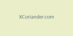 XCoriander.com