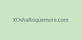 XOshaRoquemore.com