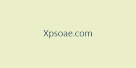Xpsoae.com